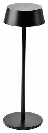 V-TAC Επιτραπέζιο Φωτιστικό 2W 200lm 180° IP54 Επαναφορτιζόμενο Touch Dimmable Ζεστό Λευκό Μαύρο Σώμα 7690