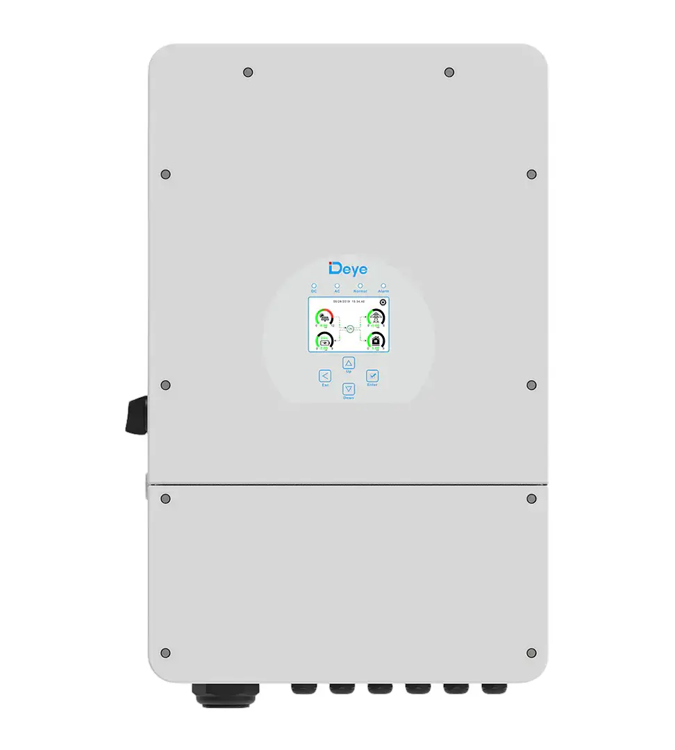 Ο υβριδικός μονοφασικός inverter Deye SUN-12K-SG02LP1-EU-AM3-P ισχύος 12kW Ο υβριδικός μονοφασικός inverter Deye SUN-12K-SG02LP1-EU-AM3-P ισχύος 12kW
