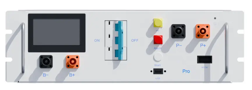 DEYE HV Box BMS BOS-G Pro Μονάδα ελέγχου για Μπαταρίες Υψηλής Τάσης Rack HVB750V100A-EU DEY04014 SKU 12347