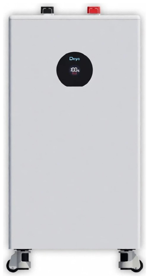 VTAC - Μπαταρία Αποθήκευσης LV Deye 16kWh LiFePO4 51.2V 314Ah IP21 Λευκό με Ροδάκια - SKU: 12699 VTAC - Μπαταρία Αποθήκευσης LV Deye 16kWh LiFePO4 51.2V 314Ah IP21 Λευκό με Ροδάκια - SKU: 12699