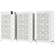 Σύστημα αποθήκευσης ενέργειας 120.3kWh Deye GB-W-Pack12-2-A3 HV rack LiFePO4 512V